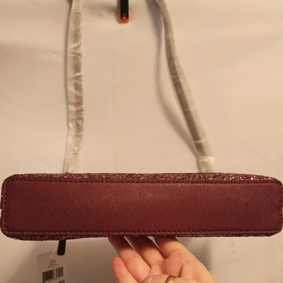 Kate Spade Cherry Red Glitter Crossbody - Picture 6 of 12
